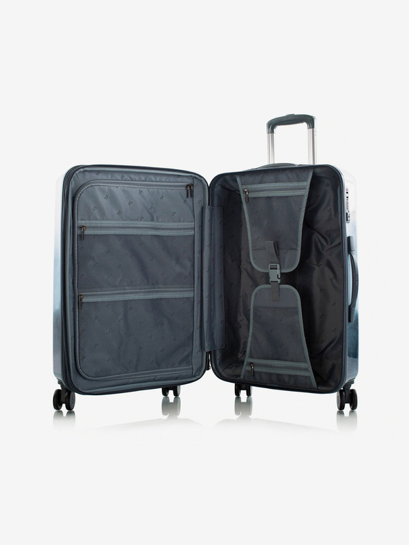 Heys Set of Three Blue Travel Suitcases Heys Tie-Dye Blue S,M,L