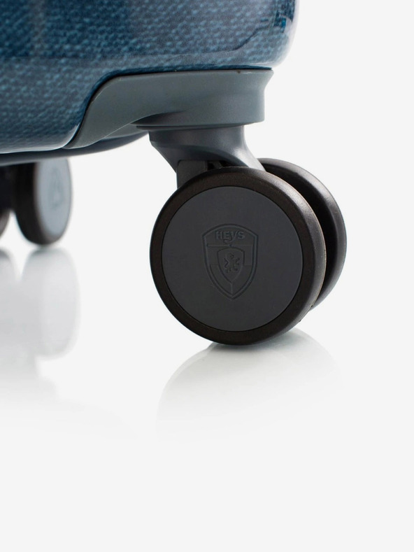 Heys Set of Three Blue Travel Suitcases Heys Tie-Dye Blue S,M,L