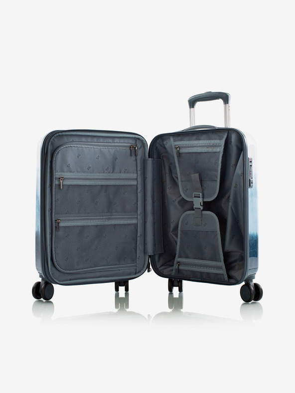 Heys Set of Three Blue Travel Suitcases Heys Tie-Dye Blue S,M,L