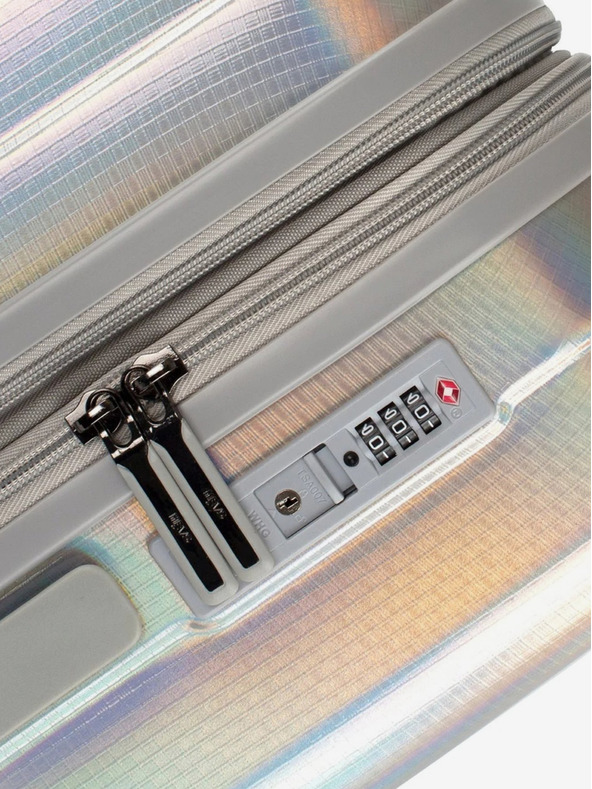 Heys Silver Travel Suitcase Heys Astro L