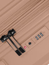 Heys Set of Three Nude Travel Suitcases Heys Airlite S,M,L Nude