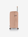 Heys Set of Three Nude Travel Suitcases Heys Airlite S,M,L Nude