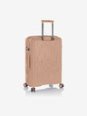 Heys Set of Three Nude Travel Suitcases Heys Airlite S,M,L Nude