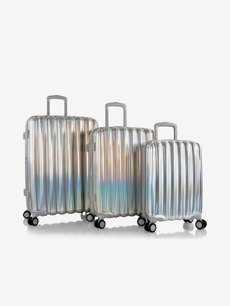 Heys Set of Silver Travel Suitcases Heys Astro S,M,L