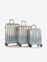 Heys Set of Silver Travel Suitcases Heys Astro S,M,L