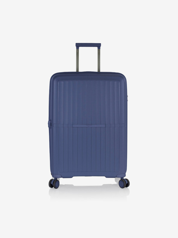 Heys Set of Three Blue Travel Suitcases Heys Airlite S,M,L Blue