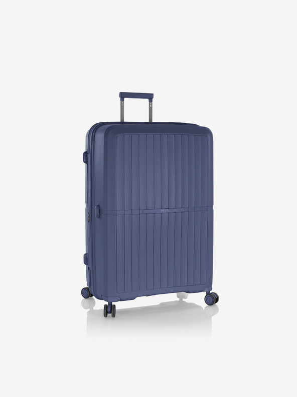 Heys Set of Three Blue Travel Suitcases Heys Airlite S,M,L Blue