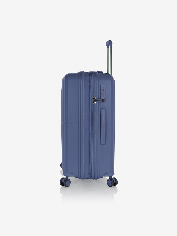 Heys Set of Three Blue Travel Suitcases Heys Airlite S,M,L Blue