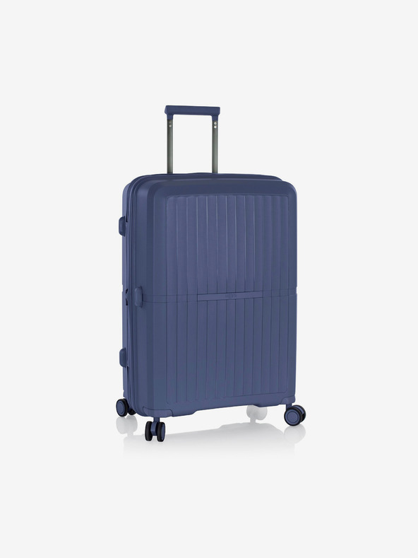 Heys Set of Three Blue Travel Suitcases Heys Airlite S,M,L Blue