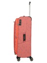 Travelite Travel Suitcase Travelite Skaii 4w L Print Peach