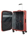Travelite Travel Suitcase Travelite Skaii 4w L Print Peach