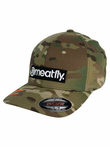 Meatfly Meatfly Baseball Cap Raptor Flexfit Multicam Logo | Multicolored | Size