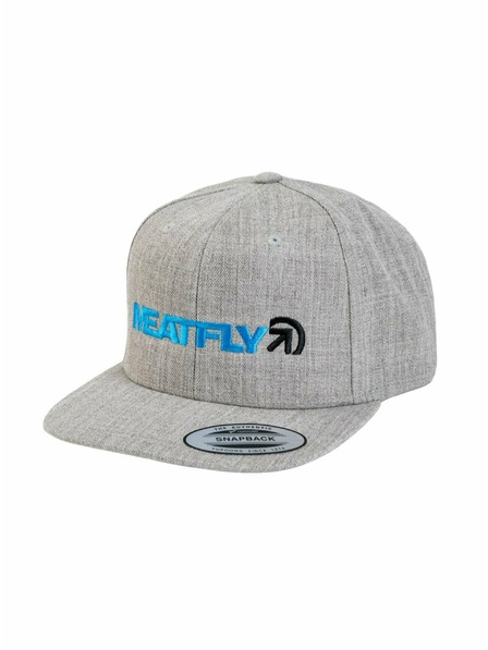 Meatfly Meatfly Baseball Cap Skipper Snapback Grey Heather | Grey | Size