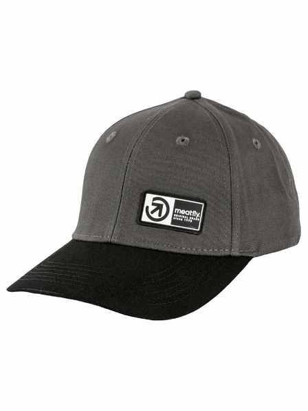 Meatfly Meatfly Baseball Cap Wayne Flexfit Grey / Black Brand | Black | Size