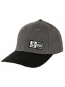 Meatfly Meatfly Baseball Cap Wayne Flexfit Grey / Black Brand | Black | Size