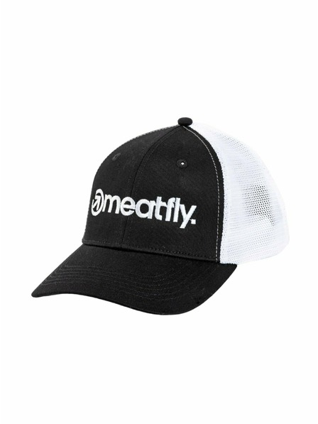 Meatfly Meatfly Baseball Cap MF Logo Trucker White / Black | Black | Size