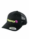 Meatfly Meatfly Trucker-Snapback-Kappe Percy Lime / Black | Schwarz | Größe