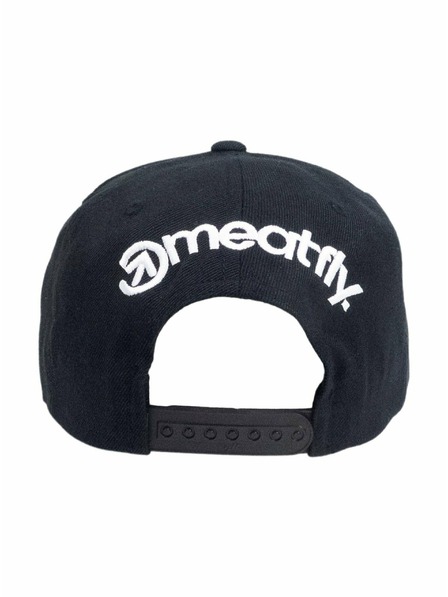 Meatfly Meatfly Snapback-Kappe Big Shock White/Black | Schwarz | Größe