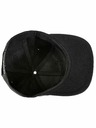 Meatfly Meatfly Snapback-Kappe Tyler Black Basic Logo | Schwarz | Größe