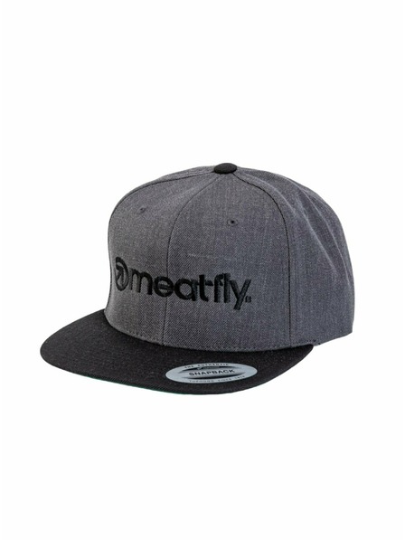 Meatfly Meatfly Snapback-Kappe Rens Dark Grey | Grau | Größe