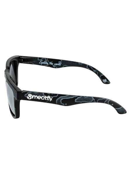 Meatfly Meatfly Sonnenbrille Memphis Morph Black | Schwarz | Größe