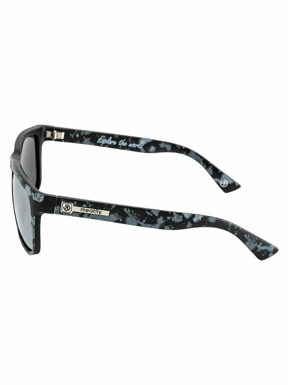 Meatfly Meatfly polarisierte Sonnenbrille Ronnie Storm Camo Black | Schwarz | Größe