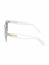 Meatfly Meatfly Sonnenbrille Lunaris Clear | Weiß | Größe