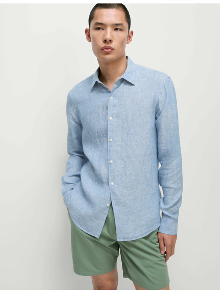 Marks & Spencer Pure linen shirt Marks & Spencer blue