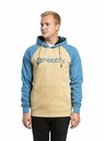 Meatfly Meatfly Herren technisches Sweatshirt Gravel Light Brown