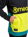 Meatfly Meatfly Herren-Technisches Sweatshirt Tason Limette / Schwarz | Schwarz | Größe