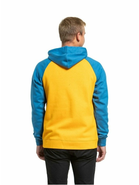 Meatfly Meatfly Herren-Technisches Sweatshirt Gravel Sonnenblume / Blau