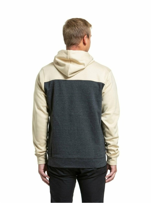 Meatfly Meatfly Herren-Technisches Sweatshirt Josh Sand / Schwarz