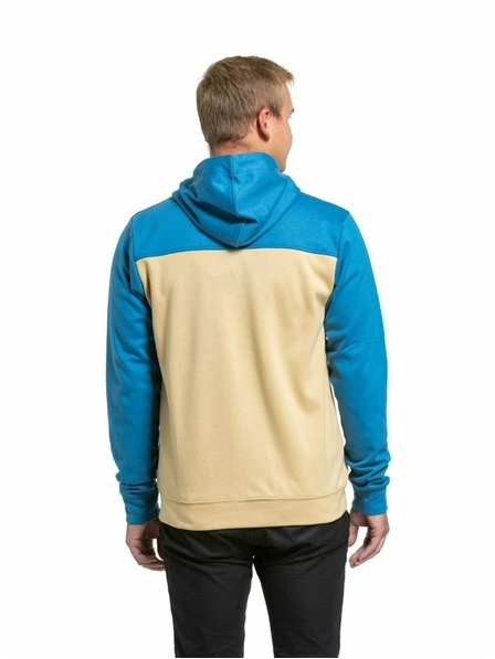 Meatfly Meatfly Herren-Technisches Sweatshirt Josh Blau / Hellbraun