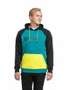 Meatfly Meatfly Herren-Technisches Sweatshirt Gravel Limette / Dunkel Blaugrün | Grün | Größe