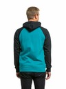 Meatfly Meatfly Herren-Technisches Sweatshirt Gravel Limette / Dunkel Blaugrün | Grün | Größe