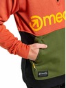Meatfly Meatfly Herren-Technisches Sweatshirt Tason Ziegelrot