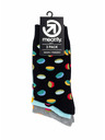 Meatfly Meatfly Socks Oval Socks Triple Pack | Multicolored | Size