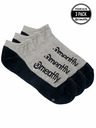 Meatfly Meatfly Socks Boot Triple Pack Grey | Grey | Size