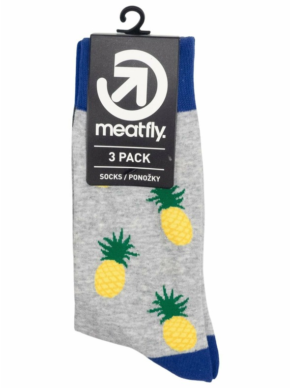 Meatfly Meatfly Socks Lexy Triple Pack Citrus | Multicolored | Size