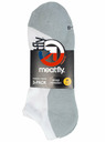 Meatfly Meatfly Socks Boot Triple Pack White | White | Size