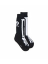 Meatfly Meatfly Socks Bones Long Black | White | Size