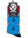 Meatfly Meatfly Socks Lexy Triple Pack Pool | Multicolored | Size