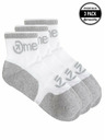 Meatfly Meatfly Socks Middle Triple Pack White | White | Size