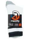 Meatfly Meatfly Socks Long Triple Pack White | White | Size
