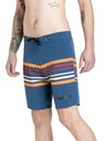 Meatfly Meatfly Herren-Badeshorts Ernie Boardshorts 19" Streifen Navy | Blau | Größe