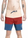 Meatfly Meatfly Herren-Badeshorts Ernie Boardshorts 19" Navy / Latte | Blau | Größe