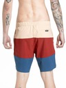 Meatfly Meatfly Herren-Badeshorts Ernie Boardshorts 19" Navy / Latte | Blau | Größe