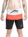 Meatfly Meatfly Herren-Badeshorts Mitch Boardshorts 21" Rot Orange / Schwarz | Rot | Größe