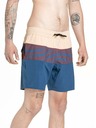 Meatfly Meatfly Herren-Badeshorts Keith Boardshorts 17" Navy / Latte | Blau | Größe