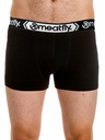 Meatfly Meatfly Herren-Boxershorts Balboa Boxershorts Four Pack Black/Black | Schwarz | Größe